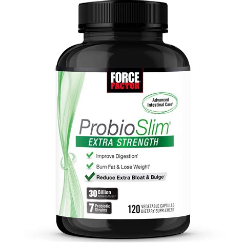 Amazon Force Factor Probioslim Extra Strength Probiotic Supplement