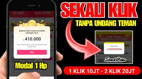 Cara Curang Mendapatkan Jutaan Koin Snack Video Tanpa Undang Teman