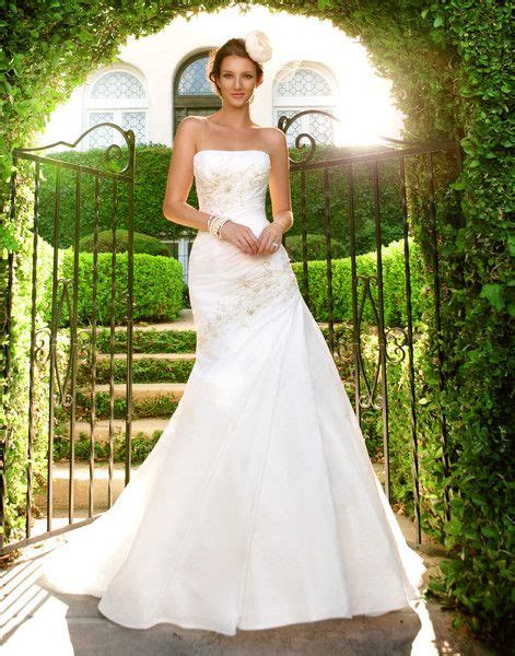 Flared Cut Fit N Flare Wedding Dress By Casablanca Bridal