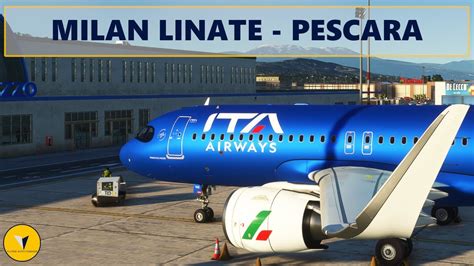 Milano Linate Pescara LIML LIBP FBW A320Neo MSFS YouTube