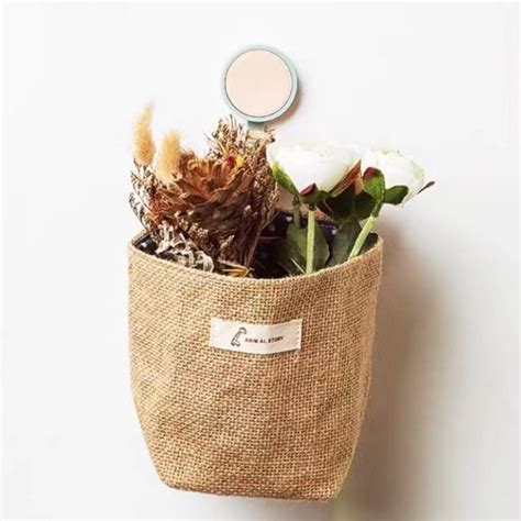 Jute Hanging Storage Basket The Iambic