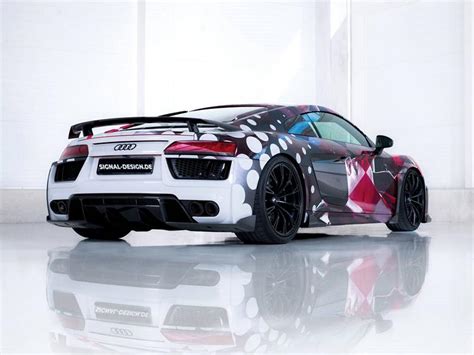 Single Piece Abt Sportsline Audi R Art Car At The Lake