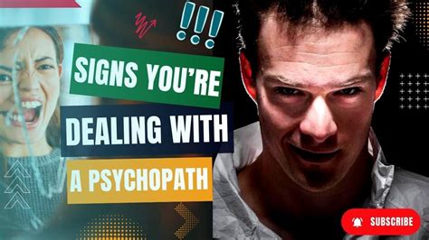 Signs Of Psychopathic Tendencies Signs Youre Dealing With A