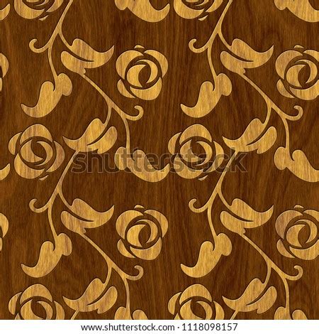 Marquetry Ornamental Design Free Vector | Download Free Vector Art ...