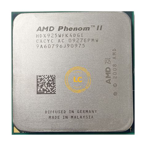 AMD Phenom II X4 925 95W 2 8 GHz 쿼드코어 CPU 프로세서 HDX925WFK4DGI