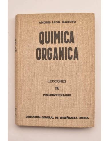 Qu Mica Org Nica Curso Preuniversitario Tela Hardcover