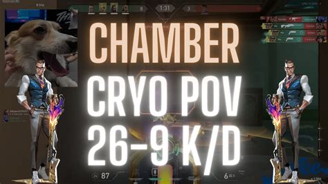 100T Cryo POV Chamber On Lotus 26 9 K D VALORANT Pro POV YouTube