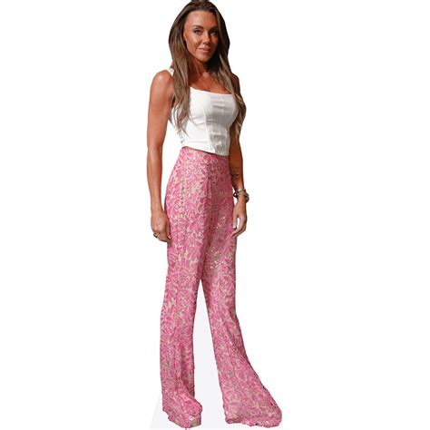 Michelle Heaton Pink Trousers Lifesize Cardboard Cutout Standee