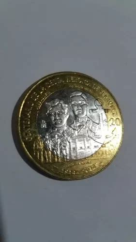 Moneda Pesos Centenario De La Gesta Heroica De Veracruz Meses Sin