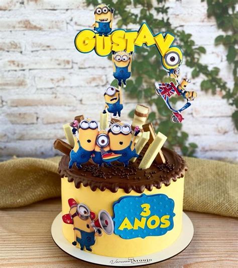 Bolo Dos Minions Ideias Divertidas E Tutoriais Para A Sua Festa