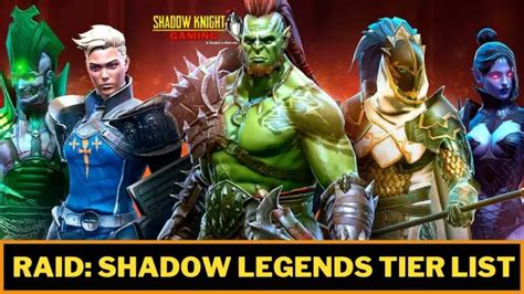 Raid Shadow Legends Tier List August 2024 – Every Champions Ranked