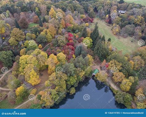 Stunning Aerial Drone Landscape Image Of Stunning Colorful Vibrant