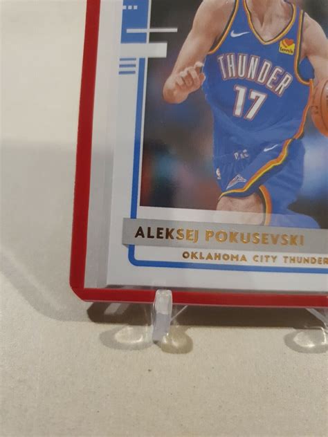 Panini Donruss Aleksej Pokusevski Rated Rookie Ebay