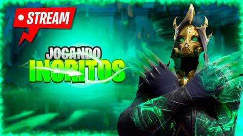 Fortnite Ao Vivo Inscritos Na Temporada Dos Deuses Youtube