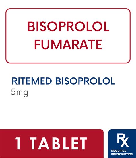 Bisoprolol Mg Film Coated Tablet Ritemed Rose Pharmacy Medicine