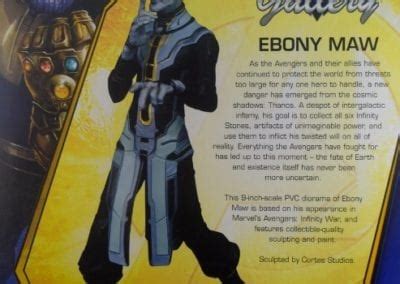 Diamond Select Marvel Movie Gallery Ebony Maw Review Thegww