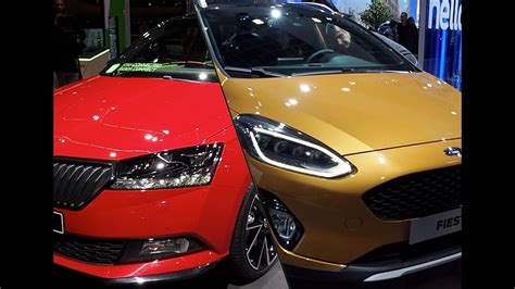 Skoda Fabia Vs Ford Fiesta Youtube