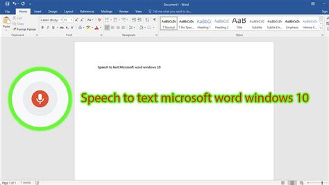 How Do I Turn On Voice Typing In Word YouTube