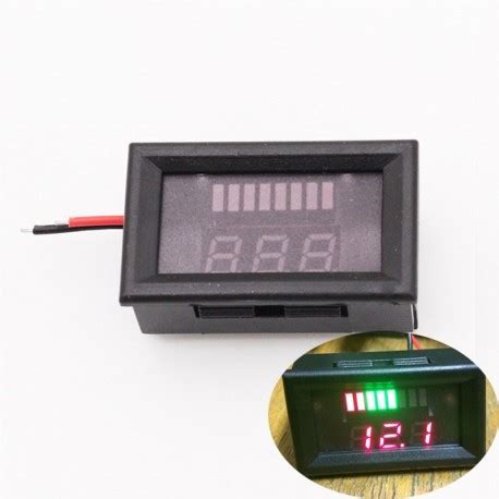 Voltimetro Indicador De Carga De Bateria 12V BIGTRONICA