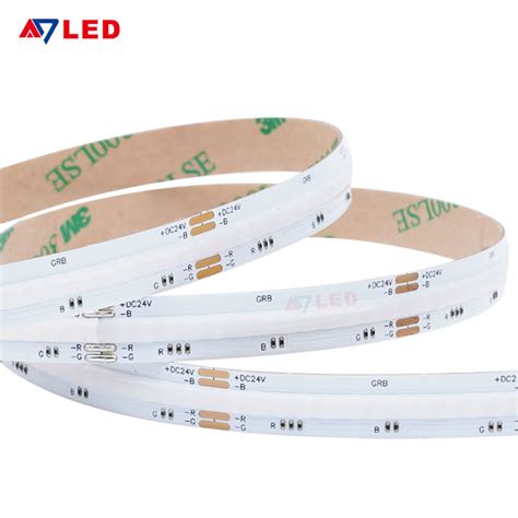 Tape Lighting Colorful Dimmable Dotsfree High Density DC24V RGB Smart