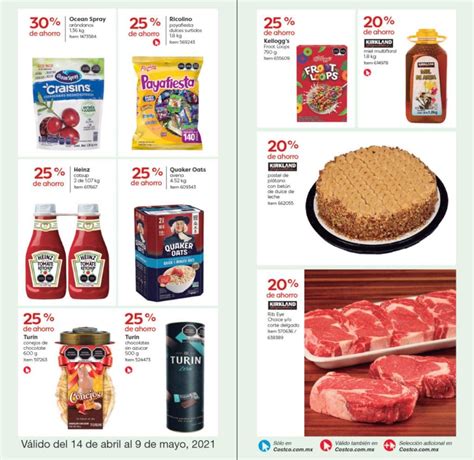 Cuponera Costco Folleto De Ofertas Del 14 De Abril Al 9 De Mayo 2021