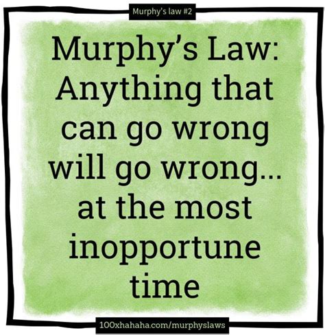 Top 118 + Murphy's law quotes funny - Yadbinyamin.org