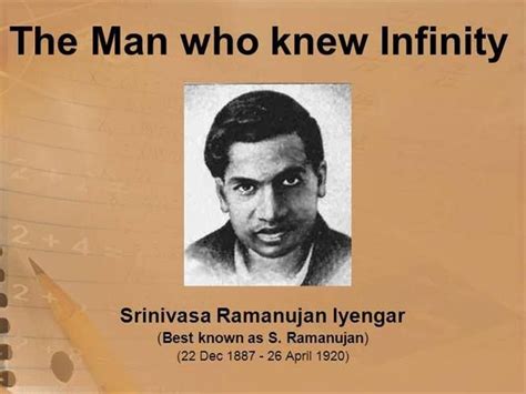 Srinivasa Ramanujan Biography Achievements Life Struggle And Some