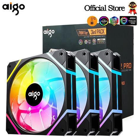 Aigo Am Pro Kit De Ventilador Do Computador Mm Rgb Refrigerador