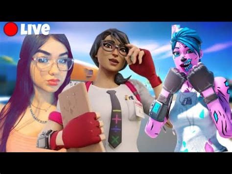 Fortnite Gamer Girl Clan Tryouts 1v1 2v2 W Subs Live Streaming YouTube