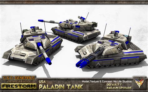 Paladin Image Operation Firestorm Mod For C C Generals Zero Hour