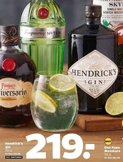 Hendrick S Gin Tilbud Hos Netto