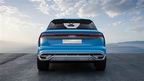 Audi Q8 Suv Rear View Hd Wallpaper Pxfuel