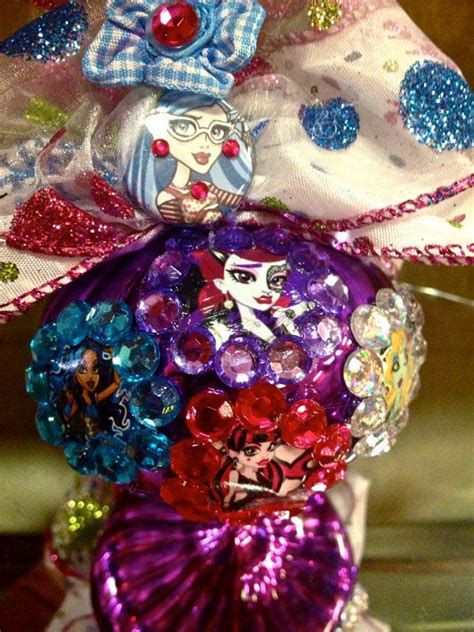 Monster High Christmas Ornament Robecca Steam Ghoulia Yelps Lagoona