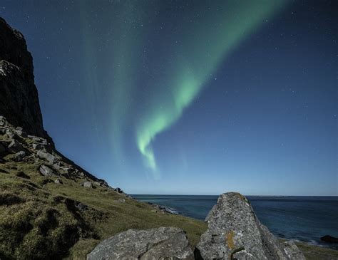 Gratis Foto Noorderlicht Lofoten Noorwegen Gratis Afbeelding Op