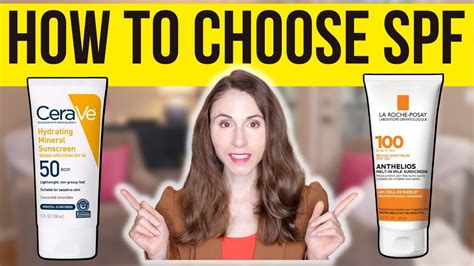 How To Choose A Sunscreen For Your Face Drdrayzday Youtube