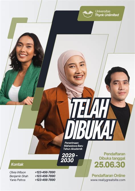 Gratis Desain Contoh Universitas Canva