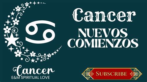 Cancer ♋️ Nuevos Comienzos 💫en Paz En Tu Vida 🧿🙌🏾 Youtube