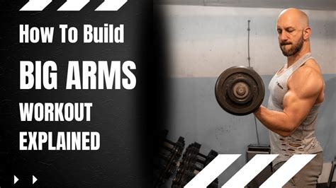 How To Build Big Arms Raw Arm Workout Youtube