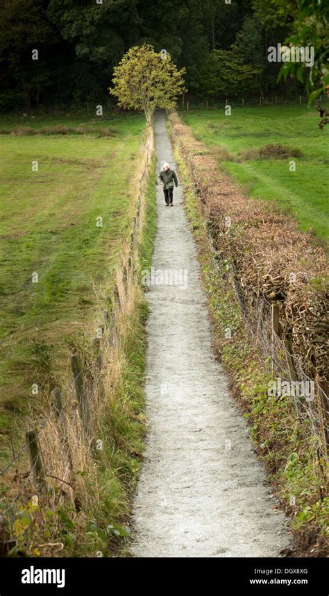 Walk The Straight And Narrow High Resolution Stock Photography And