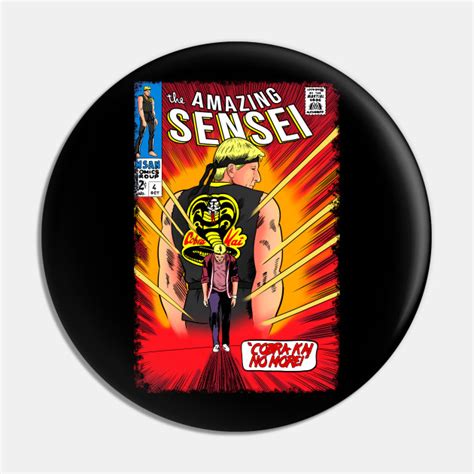 Cobra Kai Pins The Amazing Sensei Pin Tp1602 Cobra Kai Shop