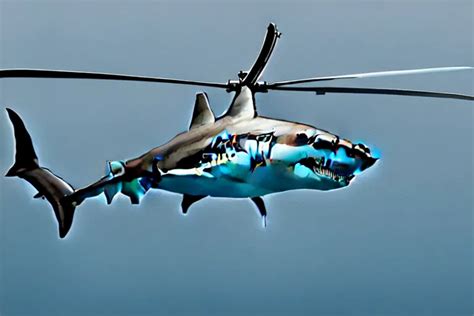 A Shark Helicopter Stable Diffusion Openart