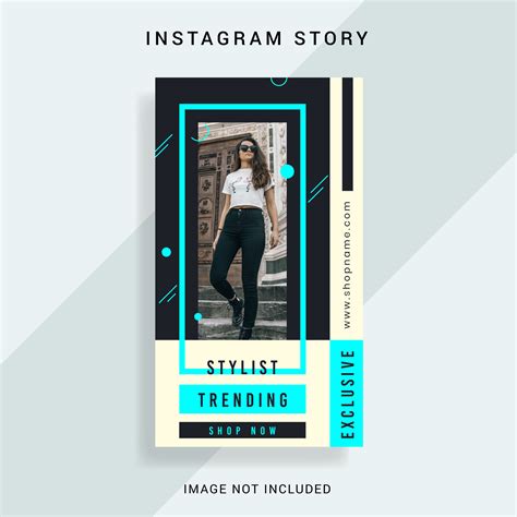 Plantilla De Historia De Instagram Vector En Vecteezy