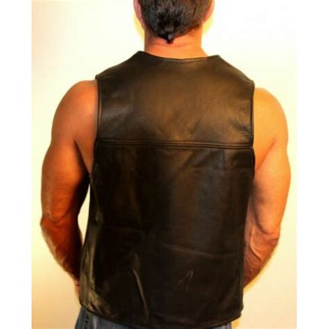 Leather Vest - Adonis Leathercrafters