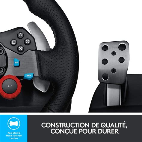 Logitech G29 Driving Force Volant de Course avec Pédales Retour de