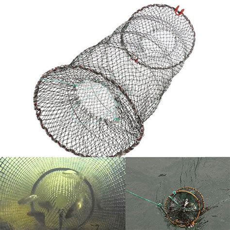 Jaring Perangkap Ikan Udang Fishing Net Cage Foldable Jala Ikan Udang