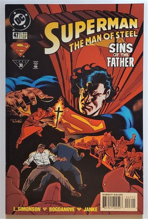 Superman The Man Of Steel 47 Aug 1995 DC VF Comic Books