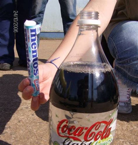 Mentos Coke Chemical Reaction