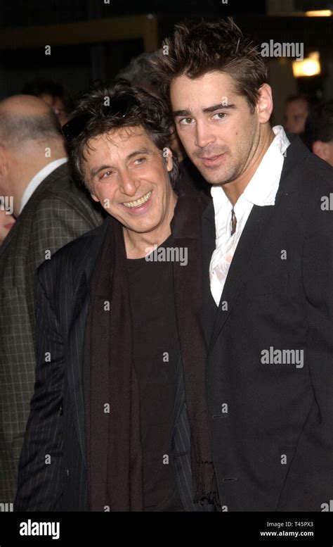 LOS ANGELES CA January 28 2003 Actor COLIN FARRELL Right AL