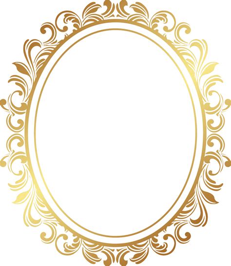 100 Oval Frame Png Images