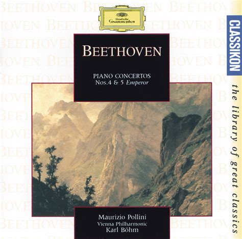 Beethoven Piano Concertos Nos4 And 5 Emperor Album By Ludwig Van